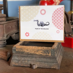 Year of the Dragon Folded Card