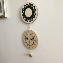 Happy Hanging Modern Mobile - El Sol Black