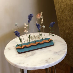 Bloom Stand (Squiggle) - Dried Flower Art