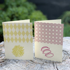 Chrysanthemum (Mum) Folded Card