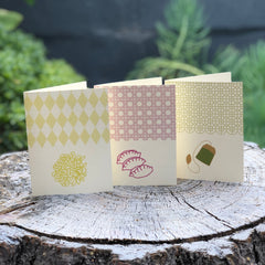 Green Tea Folded Card