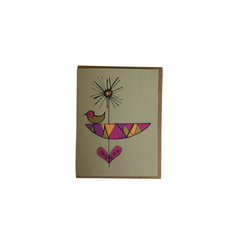 Mod Flower Folded Card