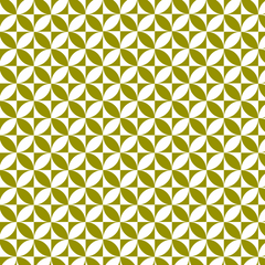 Petals Framed Square Mushroom