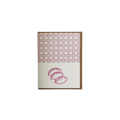 Potsticker Folded Card