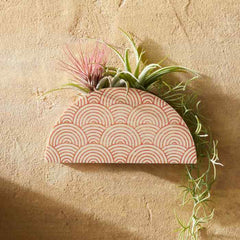 Mod Curves Dome Wall Vase Planter