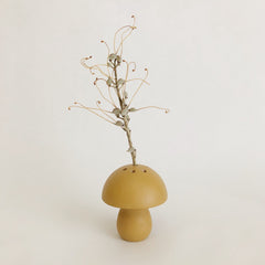 Mini Mushroom Vase - Painted Base