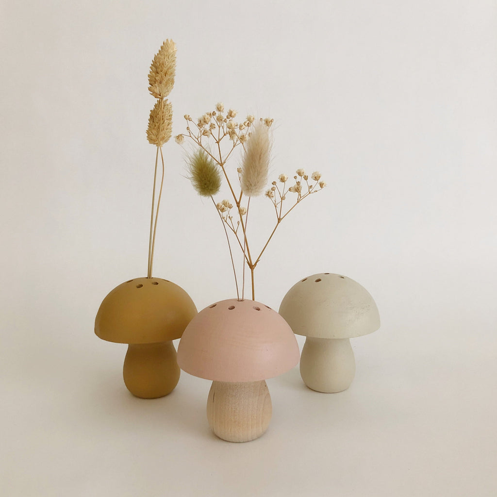 Small Mushroom Vase - Small Base