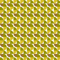 Framed Scallop Geometric Wall Vase