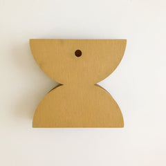 Double Dome Geometric Wall + Tabletop Vase Planter