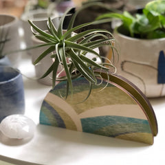 Abstract Dome Wall Vase Planter