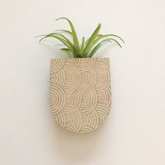 Mod Curves Pocket Wall Planter Vase