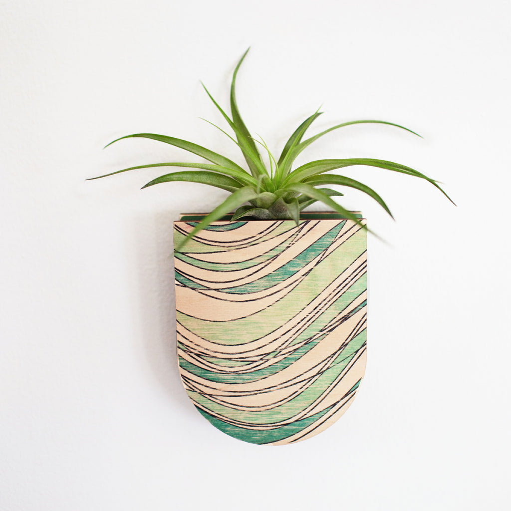 Riptide Pocket Wall Planter Vase
