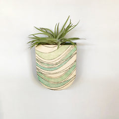 Riptide Pocket Wall Planter Vase