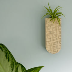 Mod Curves Skinny Pocket Wall Planter Vase